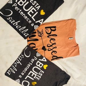 Custom t-shirt design any color, design or sizes